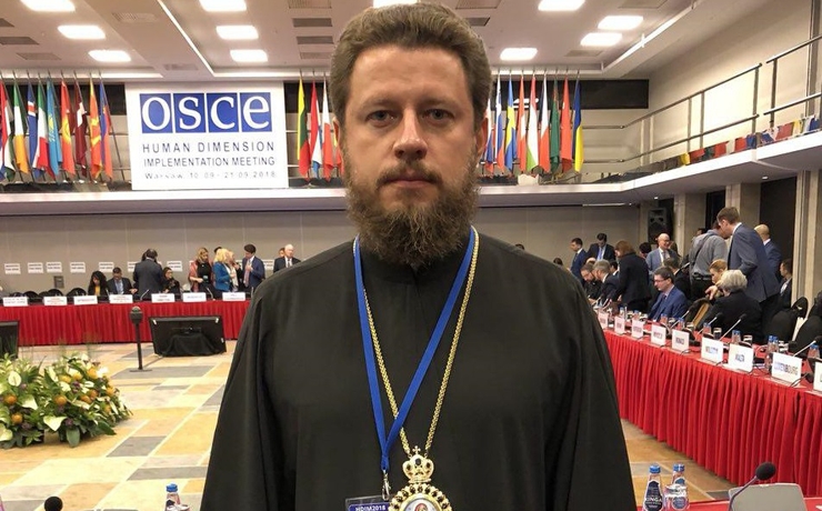 Епископ УПЦ призвал официальные лица европейских организаций вмешаться в события, происходящие на Украине