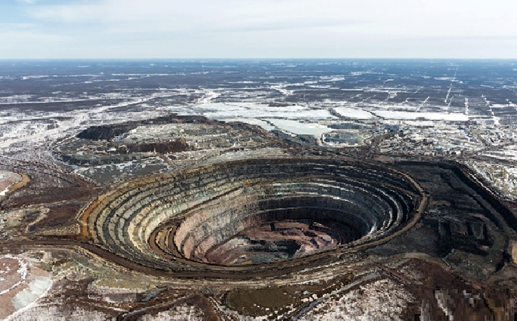 Открытие русских алмазов в Якутии